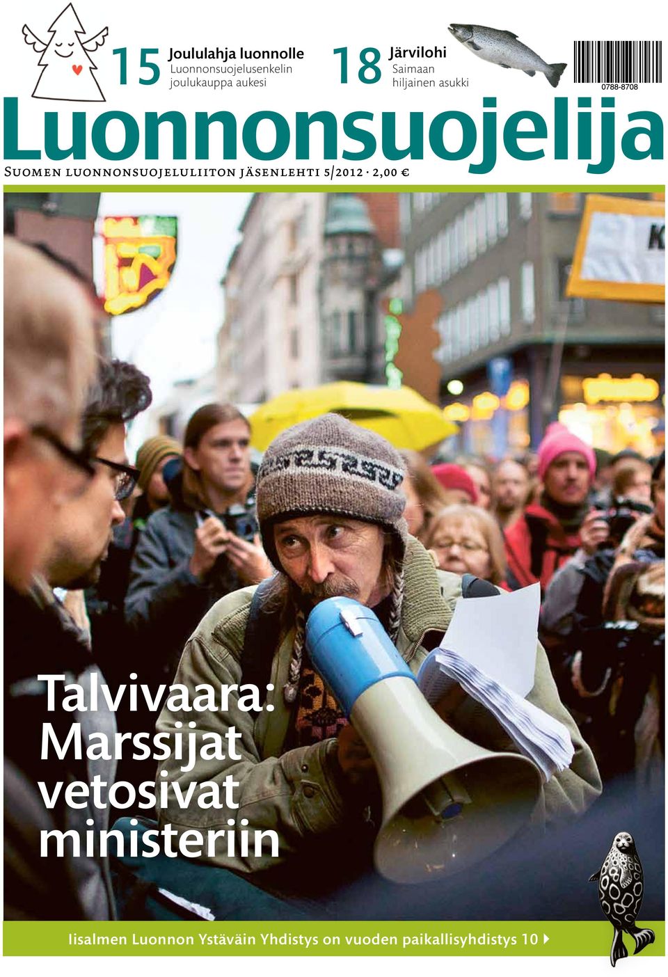 asukki Suomen luonnonsuojeluliiton jäsenlehti 5/2012 2,00 Talvivaara:
