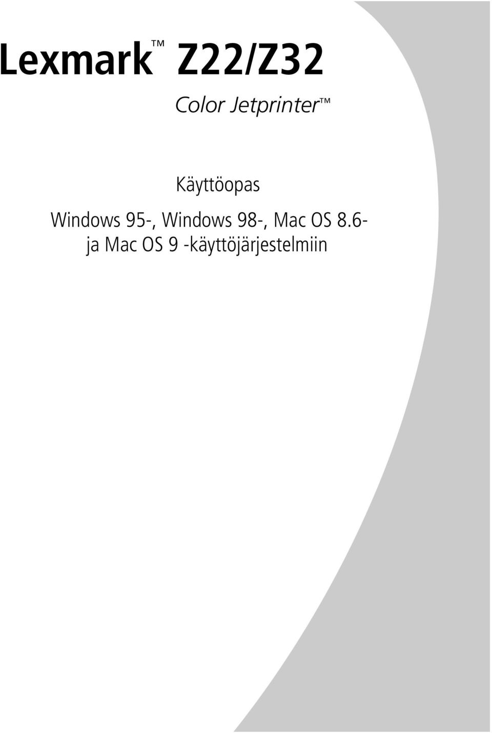 Windows 95-, Windows 98-,