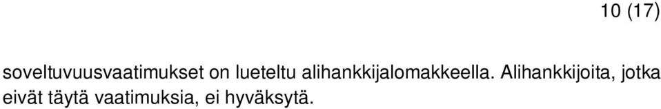 alihankkijalomakkeella.