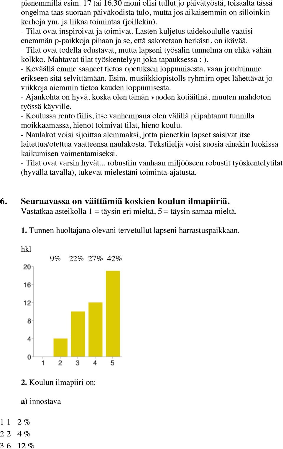 - Tilat ovat todella edustavat, mutta lapseni työsalin tunnelma on ehkä vähän kolkko. Mahtavat tilat työskentelyyn joka tapauksessa : ).