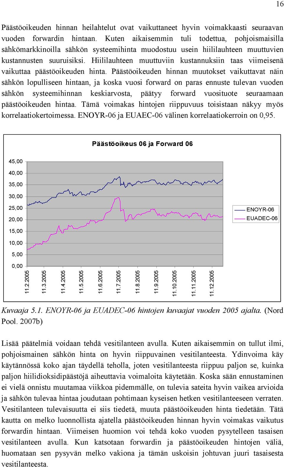 Hiililauhteen muuttuviin kustannuksiin taas viimeisenä vaikuttaa päästöoikeuden hinta.