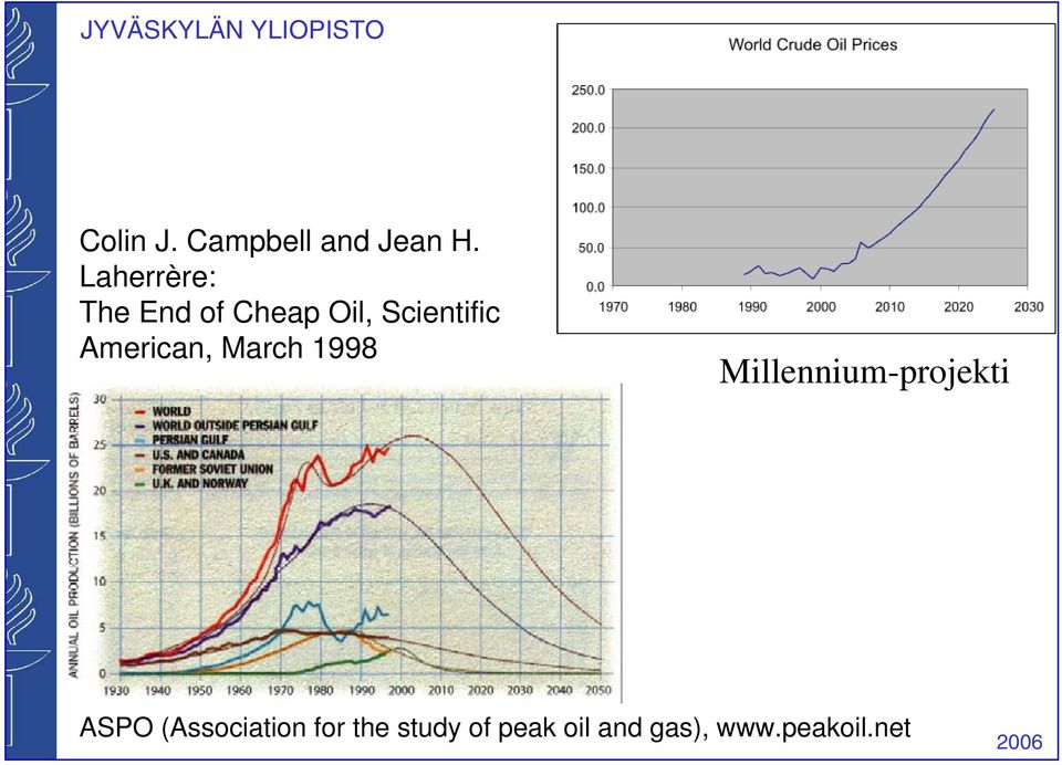 American, March 1998 Millennium-projekti ASPO