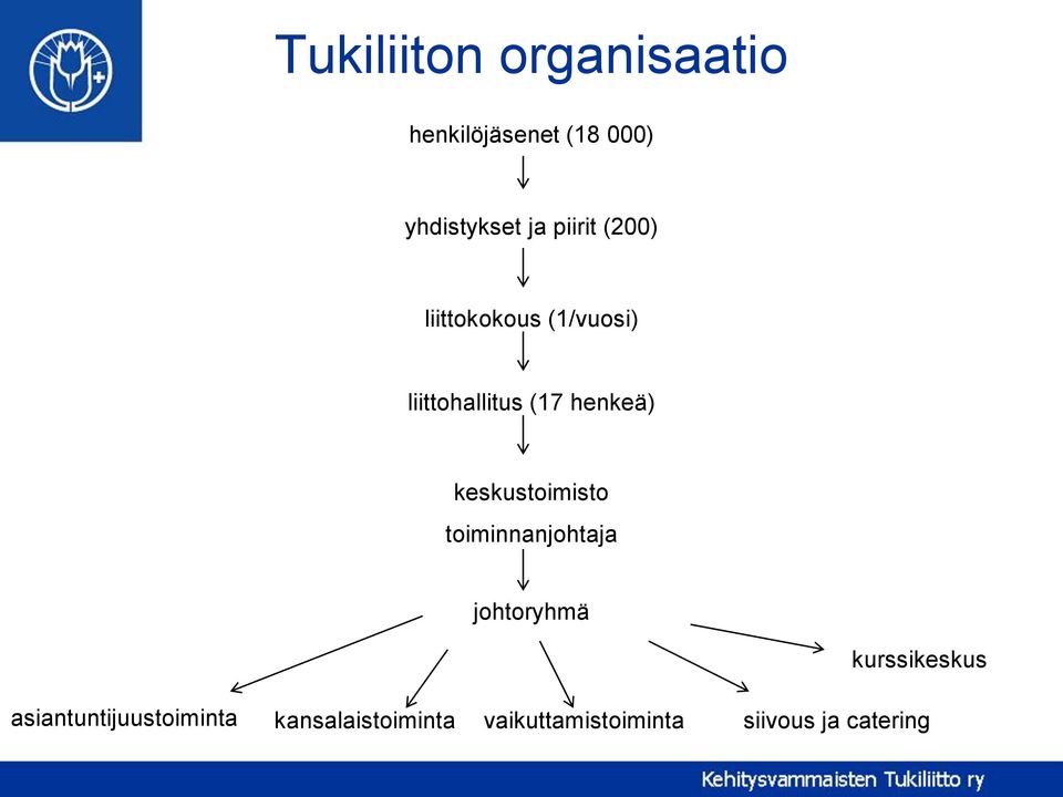 keskustoimisto toiminnanjohtaja johtoryhmä kurssikeskus