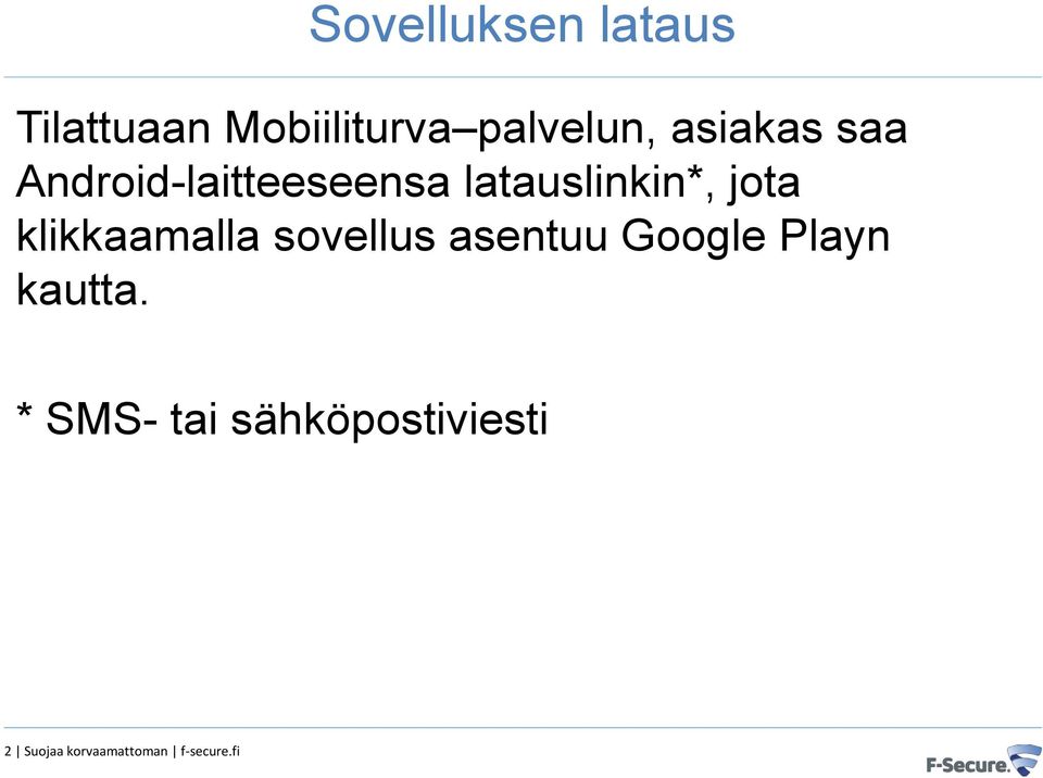 klikkaamalla sovellus asentuu Google Playn kautta.