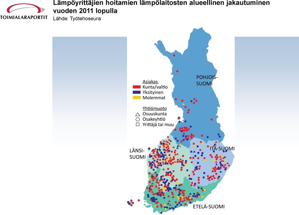 jakautuminen vuoden 2011