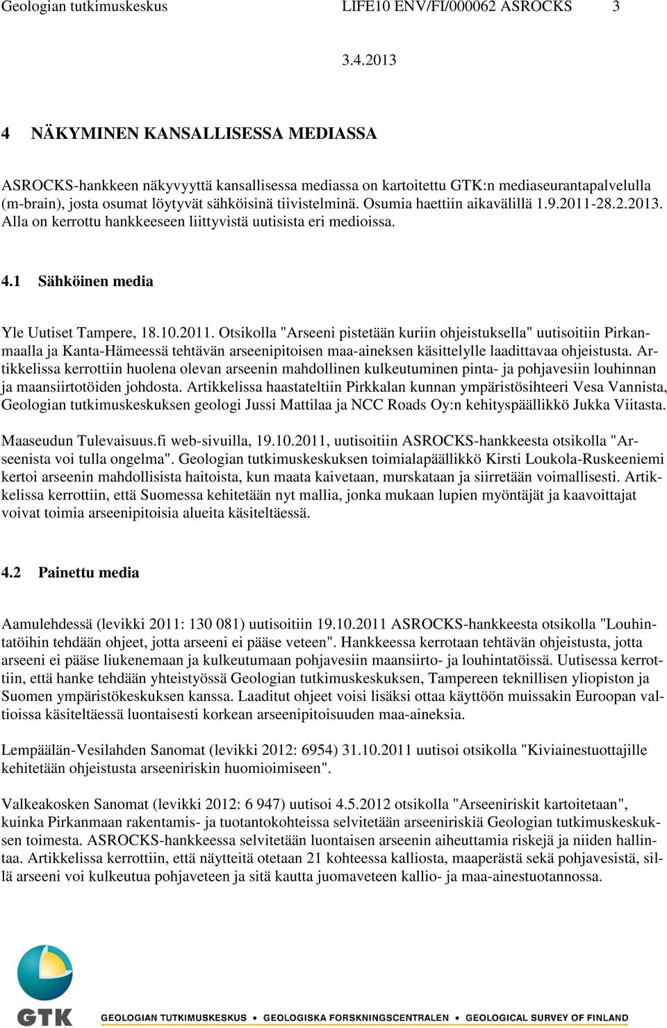 1 Sähköinen media Yle Uutiset Tampere, 18.10.2011.