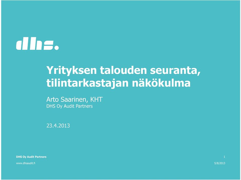 tilintarkastajan