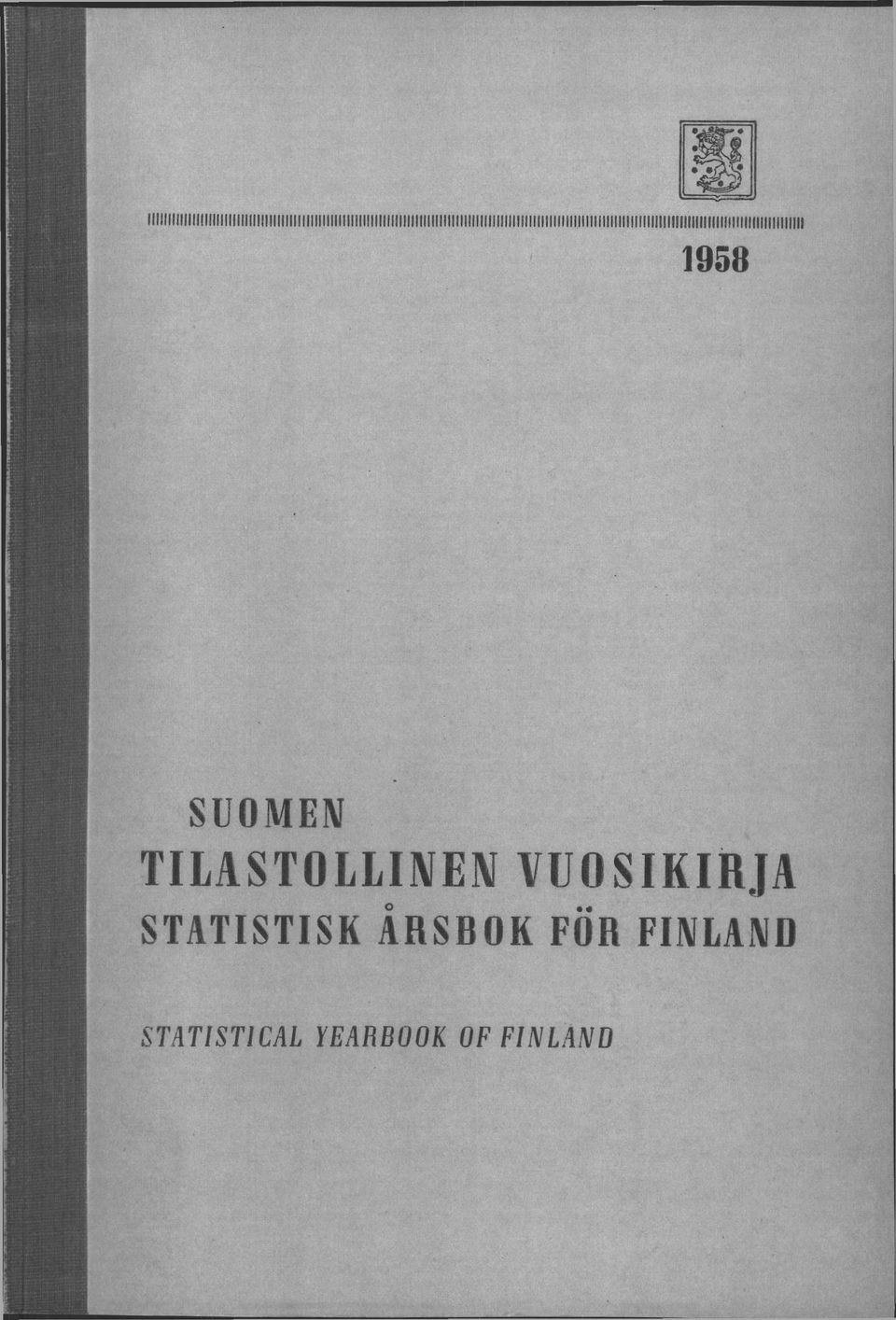 STATISTISK ÅRSBOK FÖR