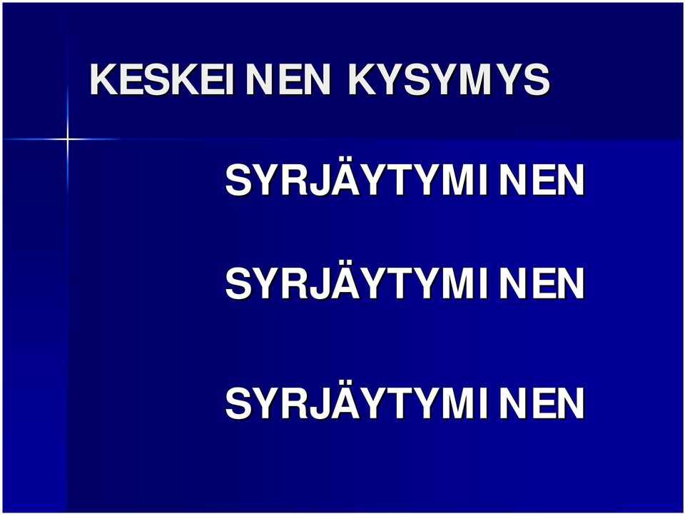 YTYMINEN  YTYMINEN 