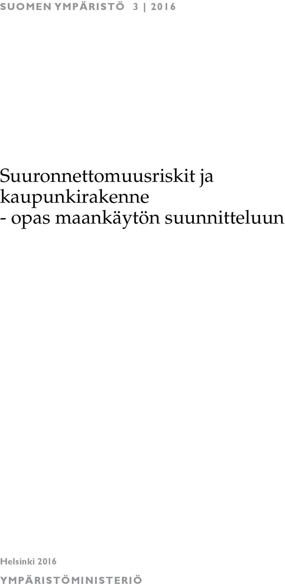 kaupunkirakenne - opas