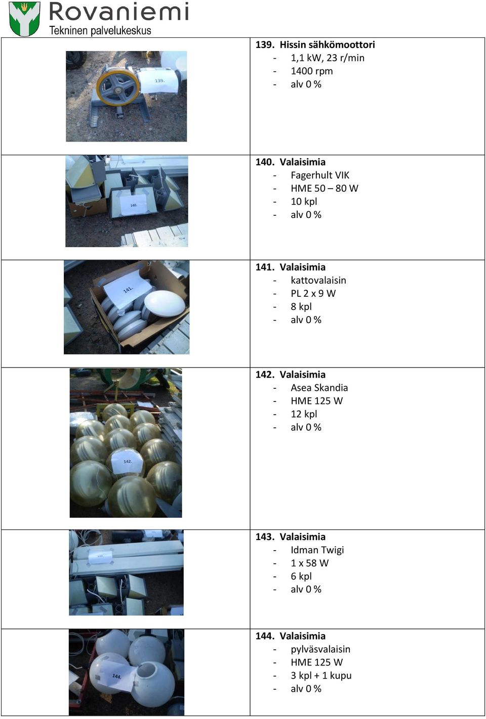 Valaisimia - kattovalaisin - PL 2 x 9 W - 8 kpl 142.