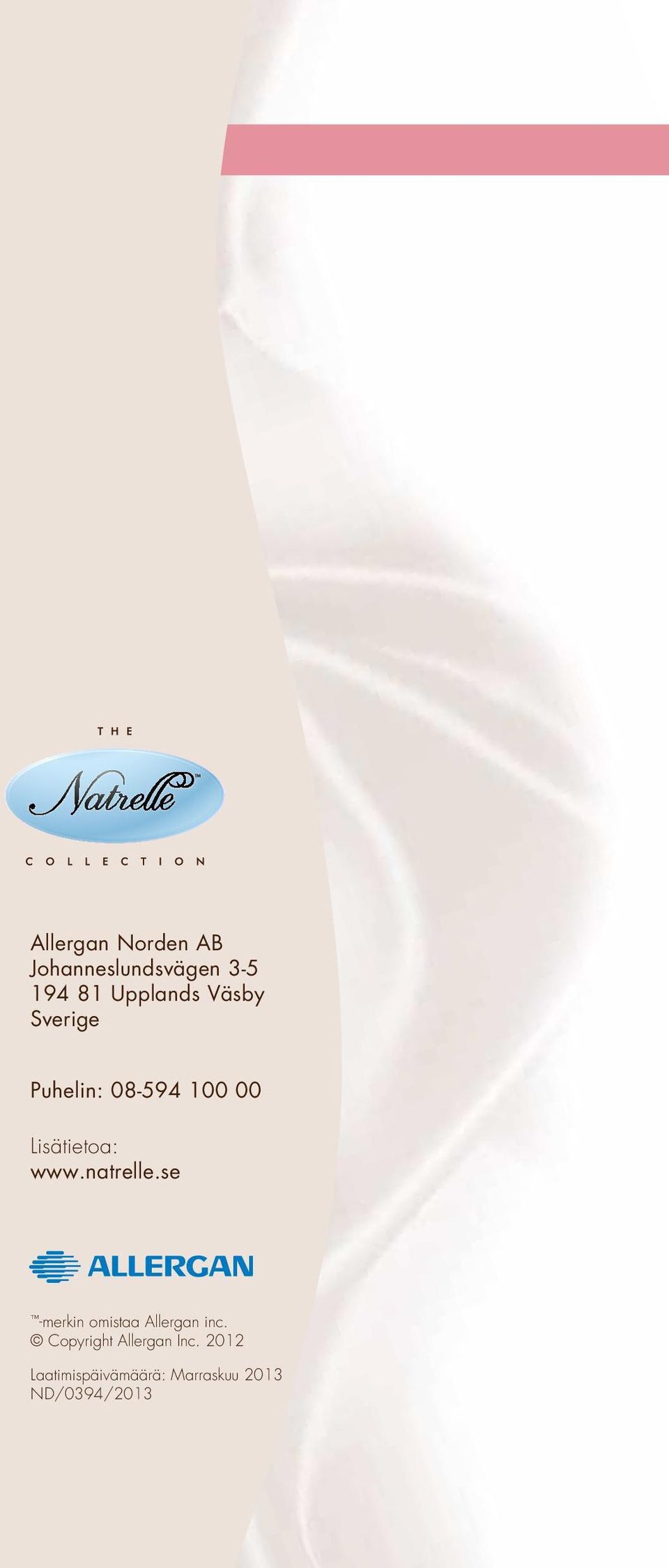 natrelle.se -merkin omistaa Allergan inc.