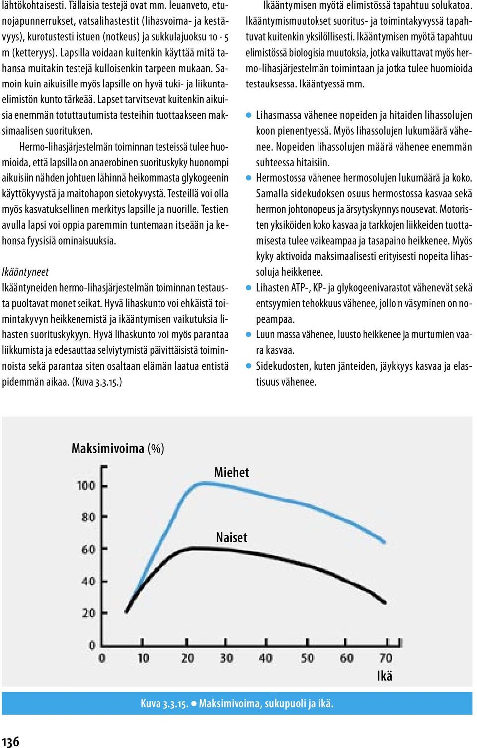 Lapset tarvitsevat kuitenkin aikuisia enemmän totuttautumista testeihin tuottaakseen maksimaalisen suorituksen.
