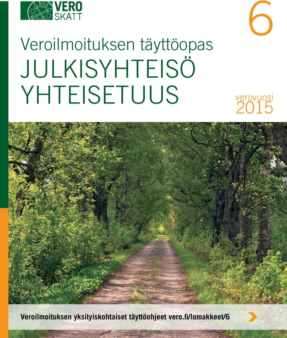 verovuosi 2015 Veroilmoituksen