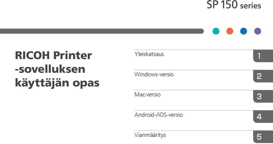 Yleiskatsaus Windows-versio