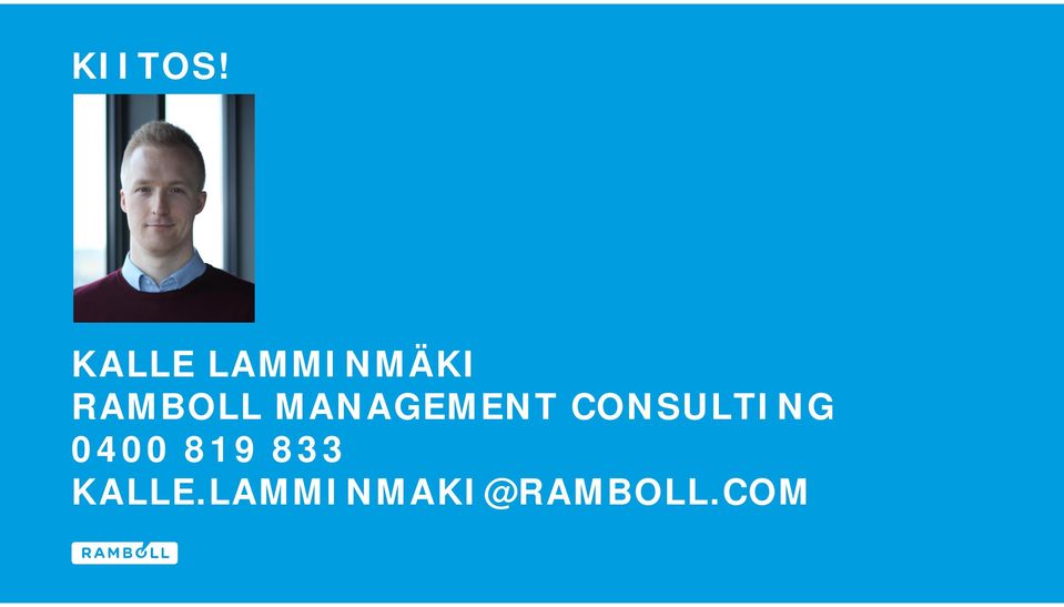 RAMBOLL MANAGEMENT