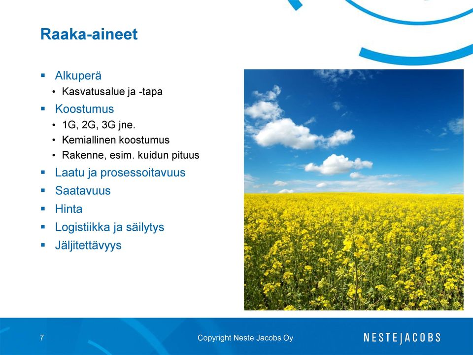 Kemiallinen koostumus Rakenne, esim.