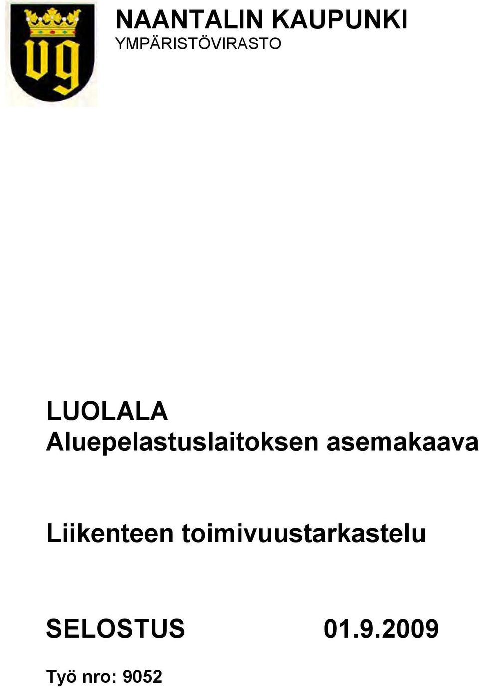 Aluepelastuslaitoksen asemakaava