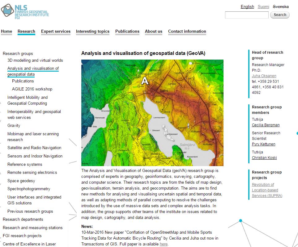 Kuka? 2008 FM (Suunnittelumaantiede), HY 2008- TKK/Aalto (Geoinformatiikka) 2009-2014 WSP (suunnittelija,