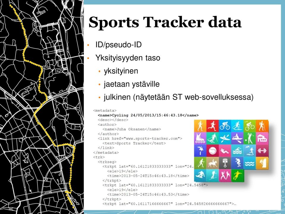 yksityinen jaetaan ystäville