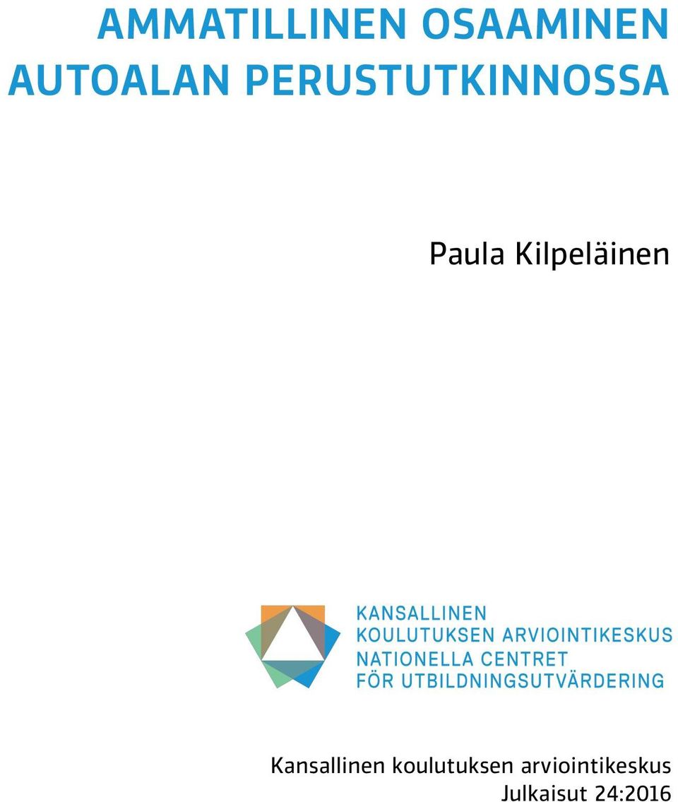 Paula Kilpeläinen Kansallinen