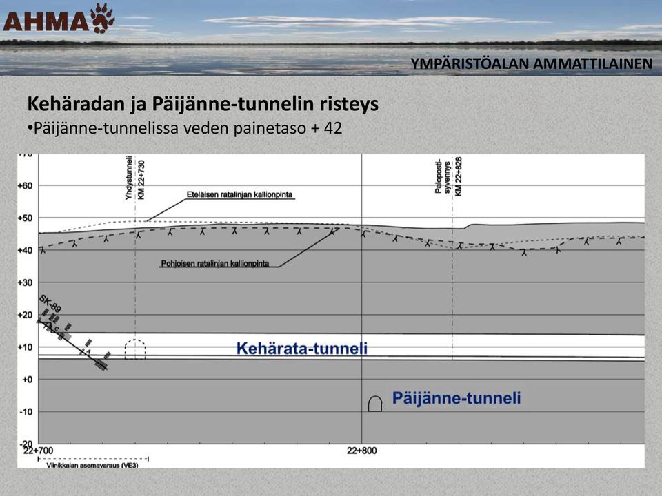 Päijänne-tunnelissa veden