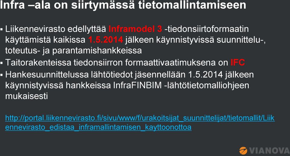 Hankesuunnittelussa lähtötiedot jäsennellään 1.5.