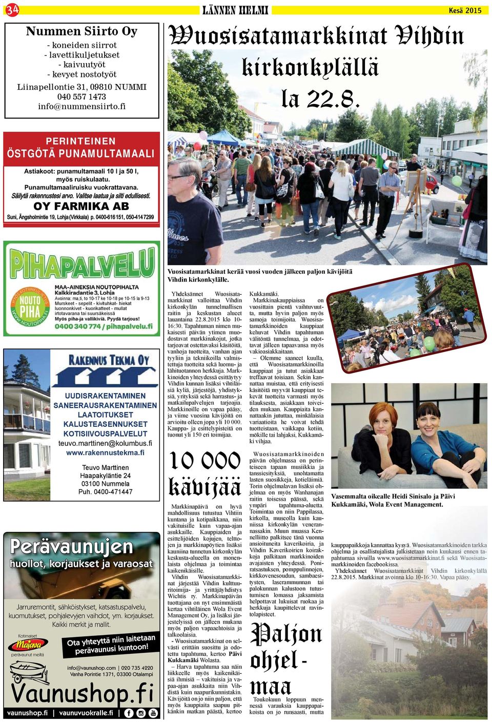 UUDISRAKENTAMINEN SANEERAUSRAKENTAMINEN LAATOITUKSET KALUSTEASENNUKSET KOTISIIVOUSPALVELUT Teuvo Marttinen Haapakyläntie 24 03100 Nummela Puh.