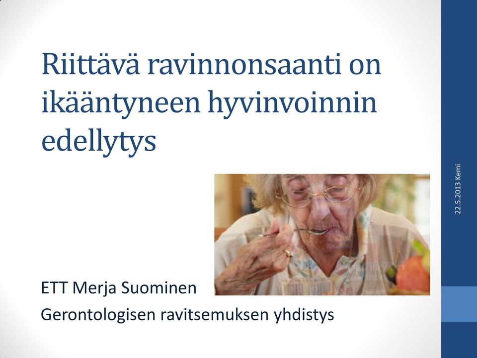 edellytys ETT Merja Suominen