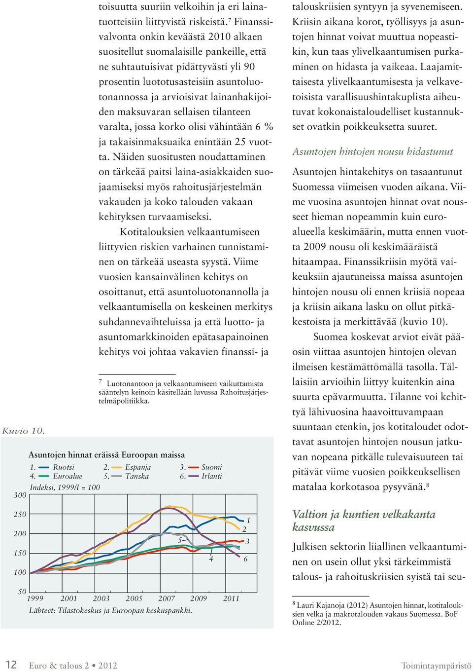 lainanhakijoiden maksuvaran sellaisen tilanteen varalta, jossa korko olisi vähintään 6 % ja takaisinmaksuaika enintään 25 vuotta.
