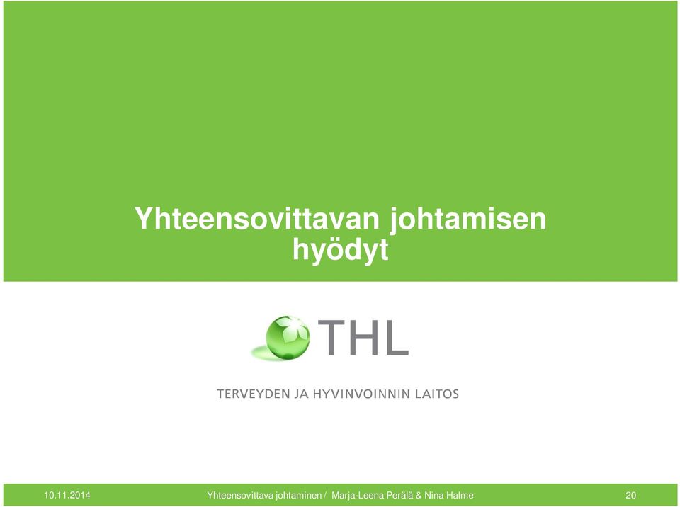2014 Yhteensovittava