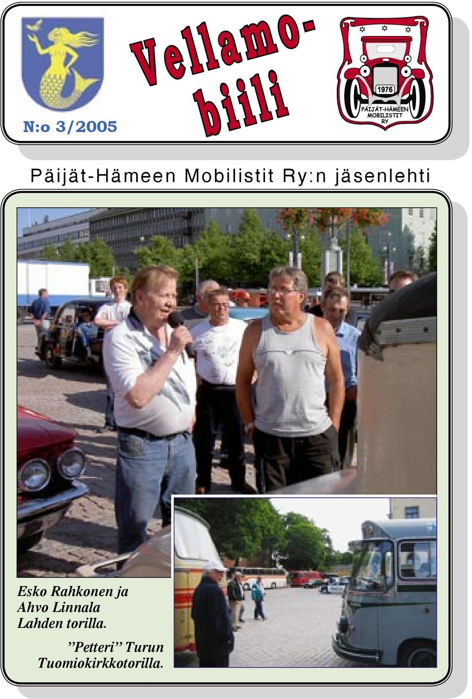jäsenlehti Esko Rahkonen ja Ahvo
