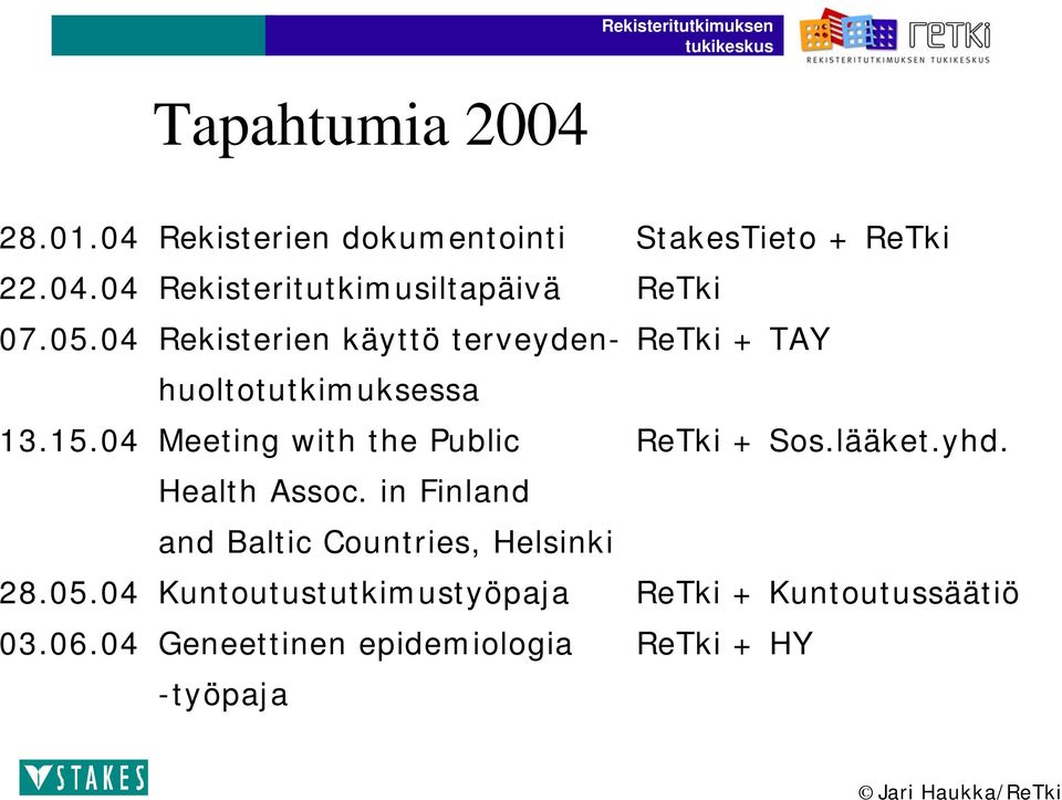 lääket.yhd. Health Assoc. in Finland and Baltic Countries, Helsinki 28.05.