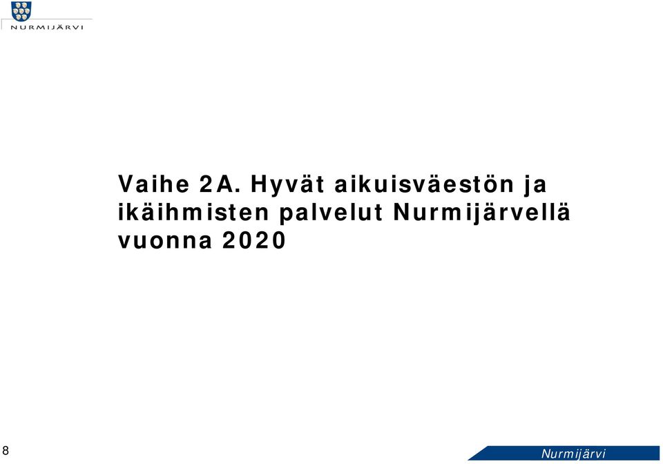 ikäihmisten palvelut