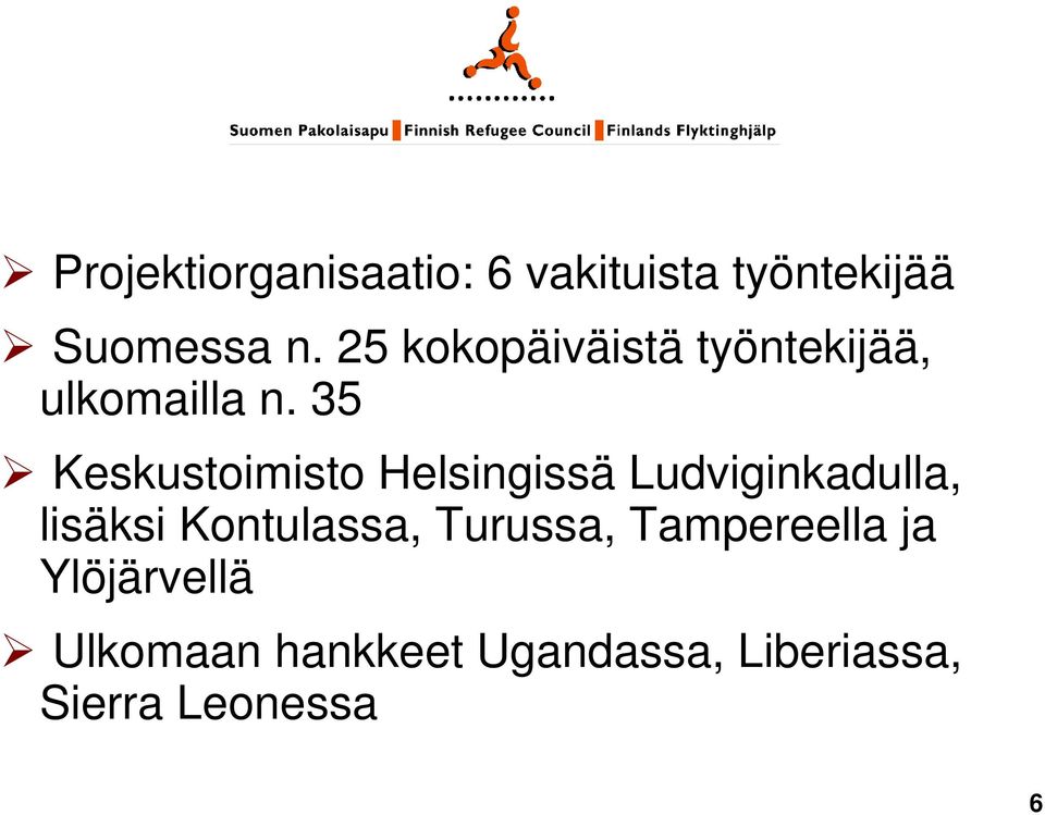 35 Keskustoimisto Helsingissä Ludviginkadulla, lisäksi