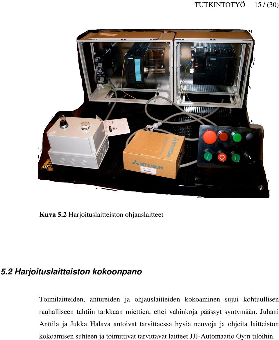 kohtuullisen rauhalliseen tahtiin tarkkaan miettien, ettei vahinkoja päässyt syntymään.