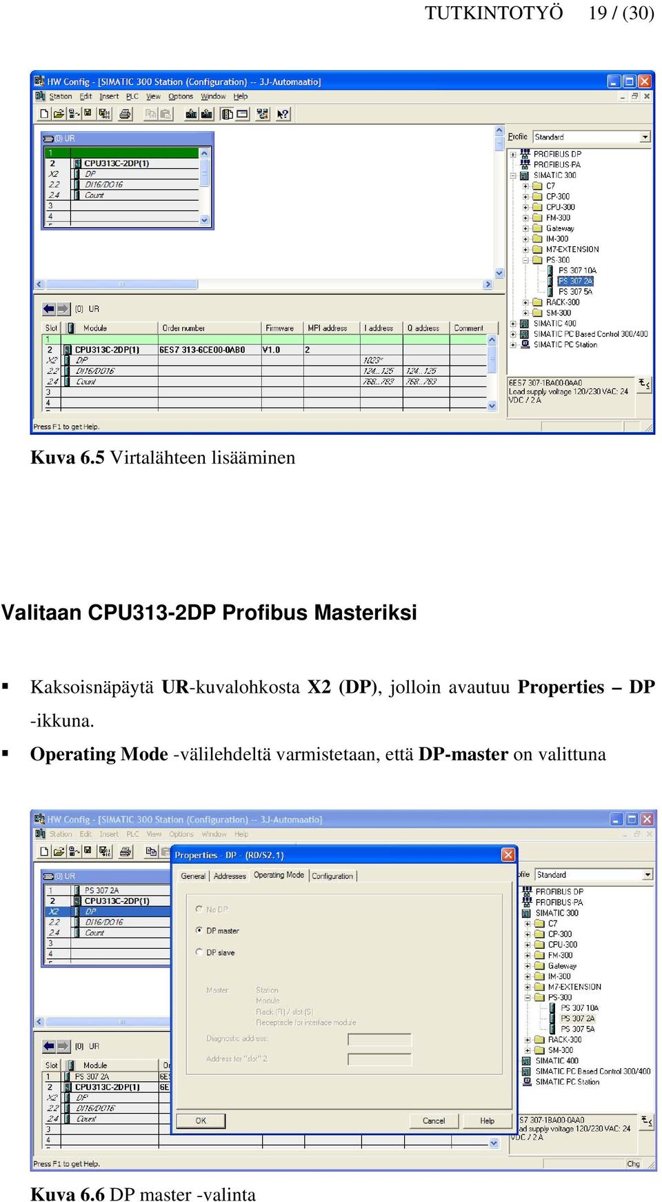 Kaksoisnäpäytä UR-kuvalohkosta X2 (DP), jolloin avautuu Properties