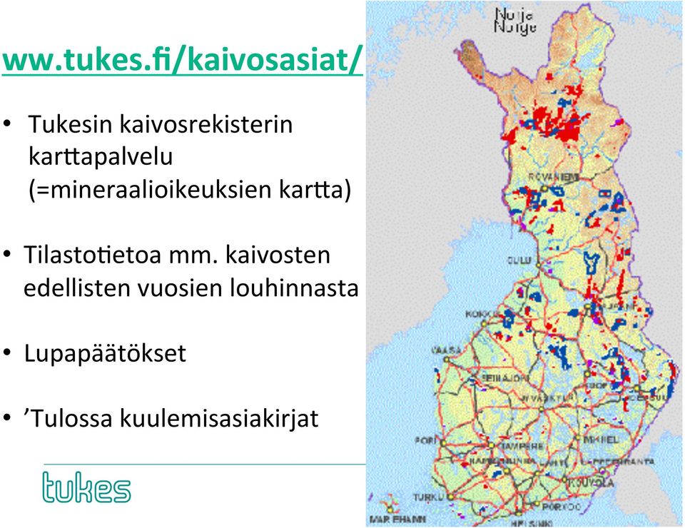 kar5apalvelu (=mineraalioikeuksien kar5a)