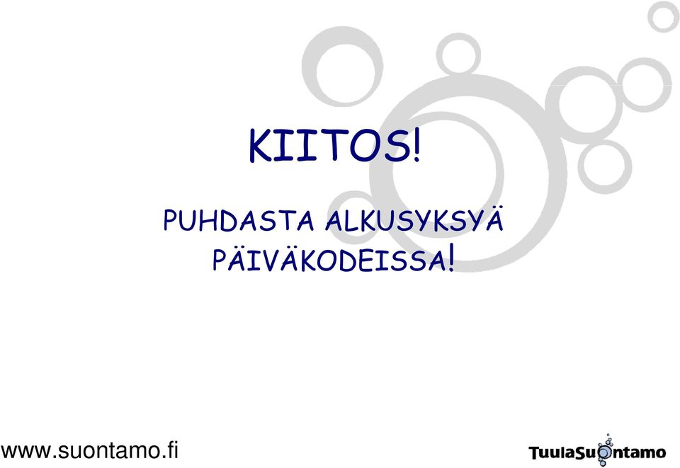 ALKUSYKSYÄ