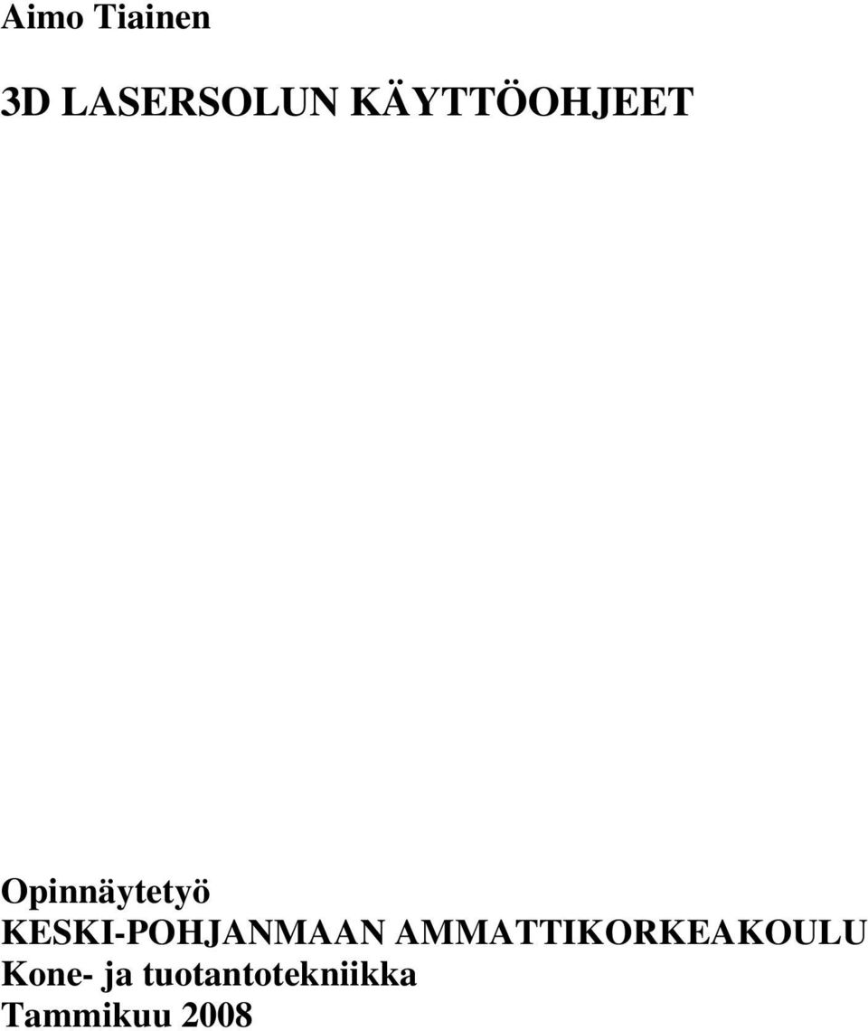 KESKI-POHJANMAAN