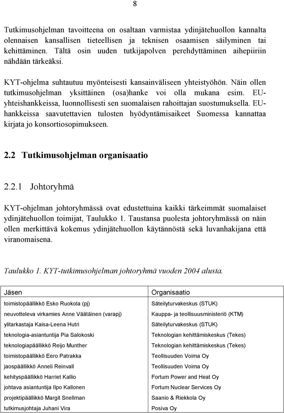 Näin ollen tutkimusohjelman yksittäinen (osa)hanke voi olla mukana esim. EUyhteishankkeissa, luonnollisesti sen suomalaisen rahoittajan suostumuksella.