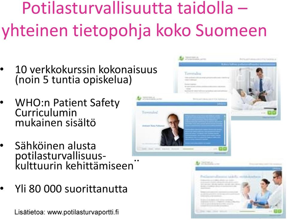 Curriculumin mukainen sisältö Sähköinen alusta