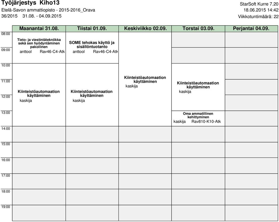 09. Perjantai 04.09. sekä sen hyödyntäminen SOME tehokas käyttö ja