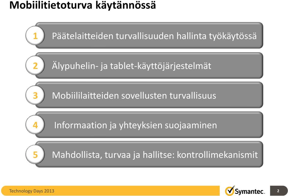 Mobiililaitteiden sovellusten turvallisuus 4 Informaation ja yhteyksien