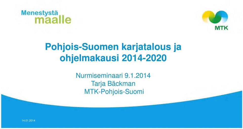 Nurmiseminaari 9.1.