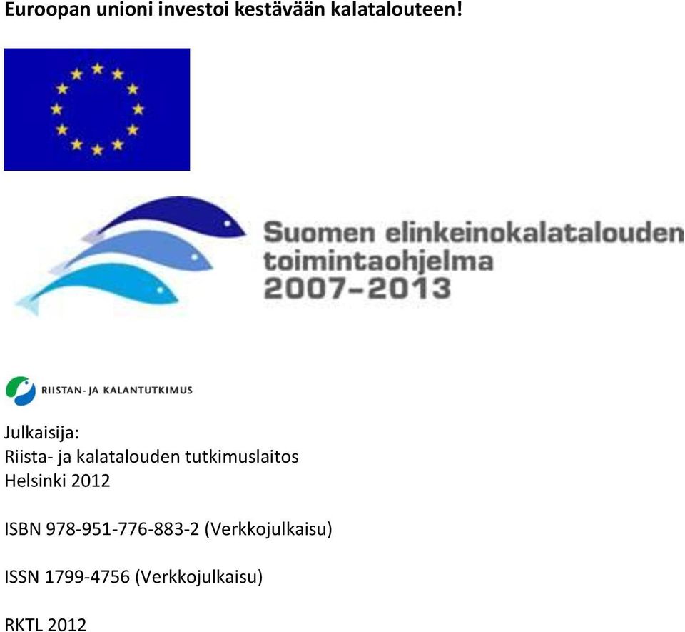 tutkimuslaitos Helsinki 2012 ISBN