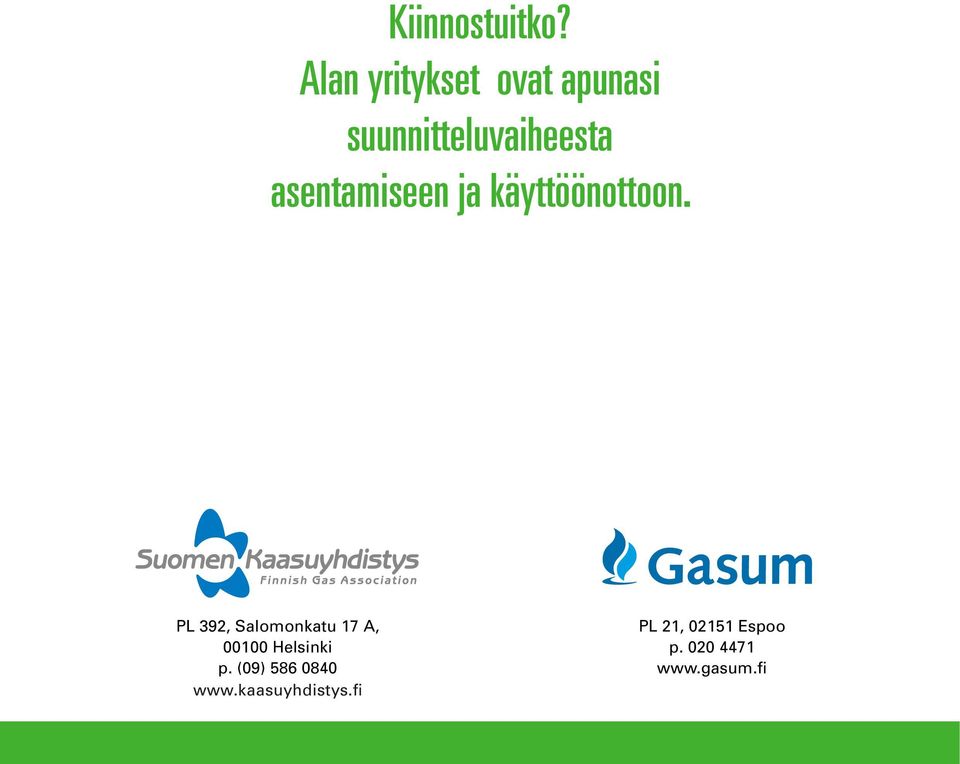 PL 392, Salomonkatu 17 A, PL 392, 00100 Salomonkatu Helsinki 17 A, p.