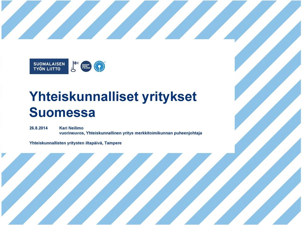 Yhteiskunnallinen yritys merkkitoimikunnan