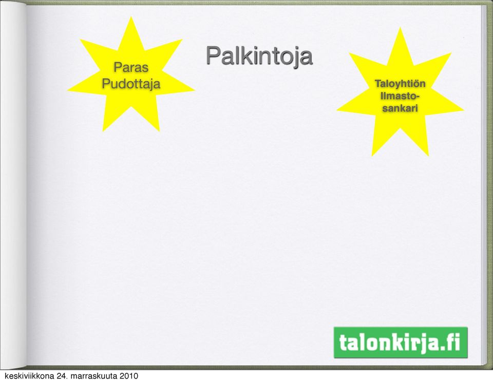 Palkintoja