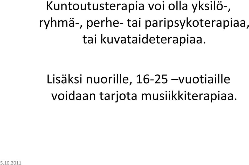 kuvataideterapiaa.